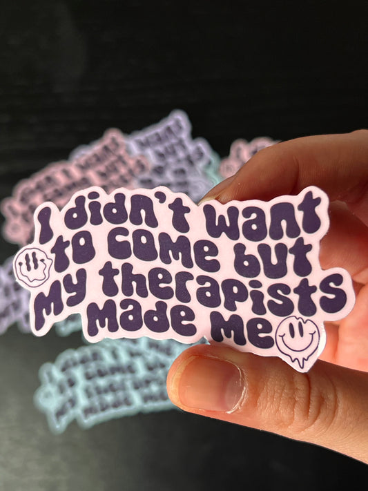 Therapist Sticker
