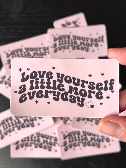 Love Yourself Sticker